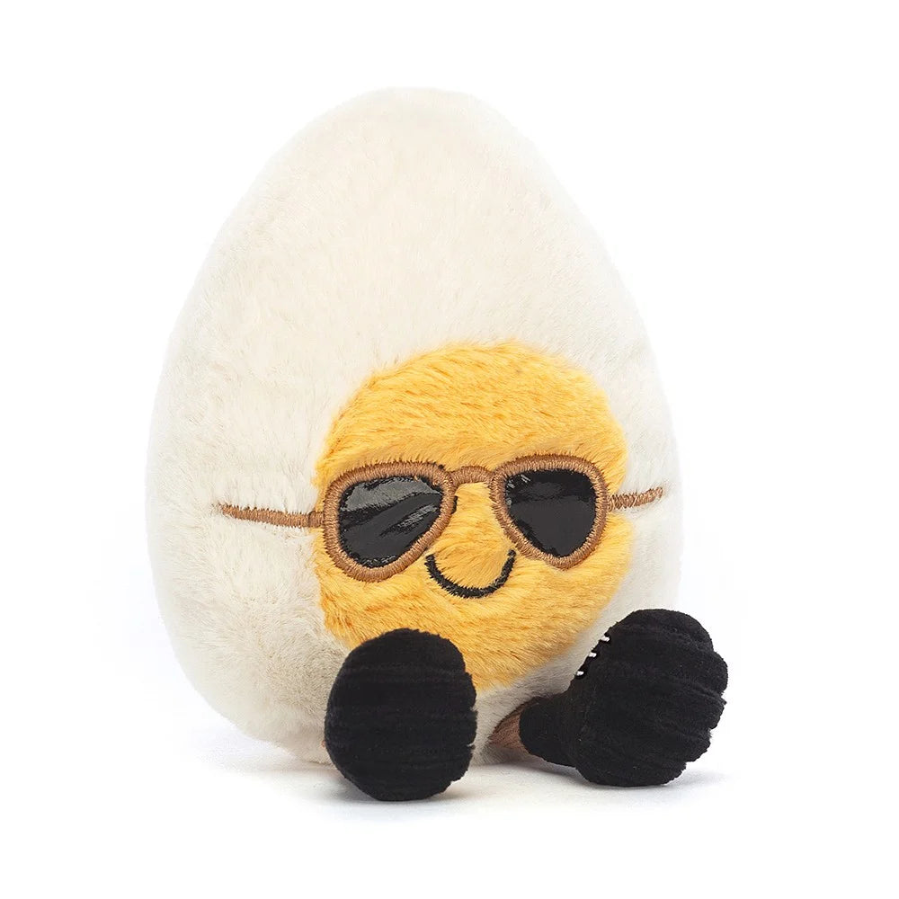 ぬいぐるみ  Amuseable Laughing Boiled Egg Amuseables Boiled Egg Laughing - Official Jellycat