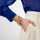 Julie Vos Ivy Statement Bangle
