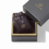Monaco Clip Obsidian Black Earring