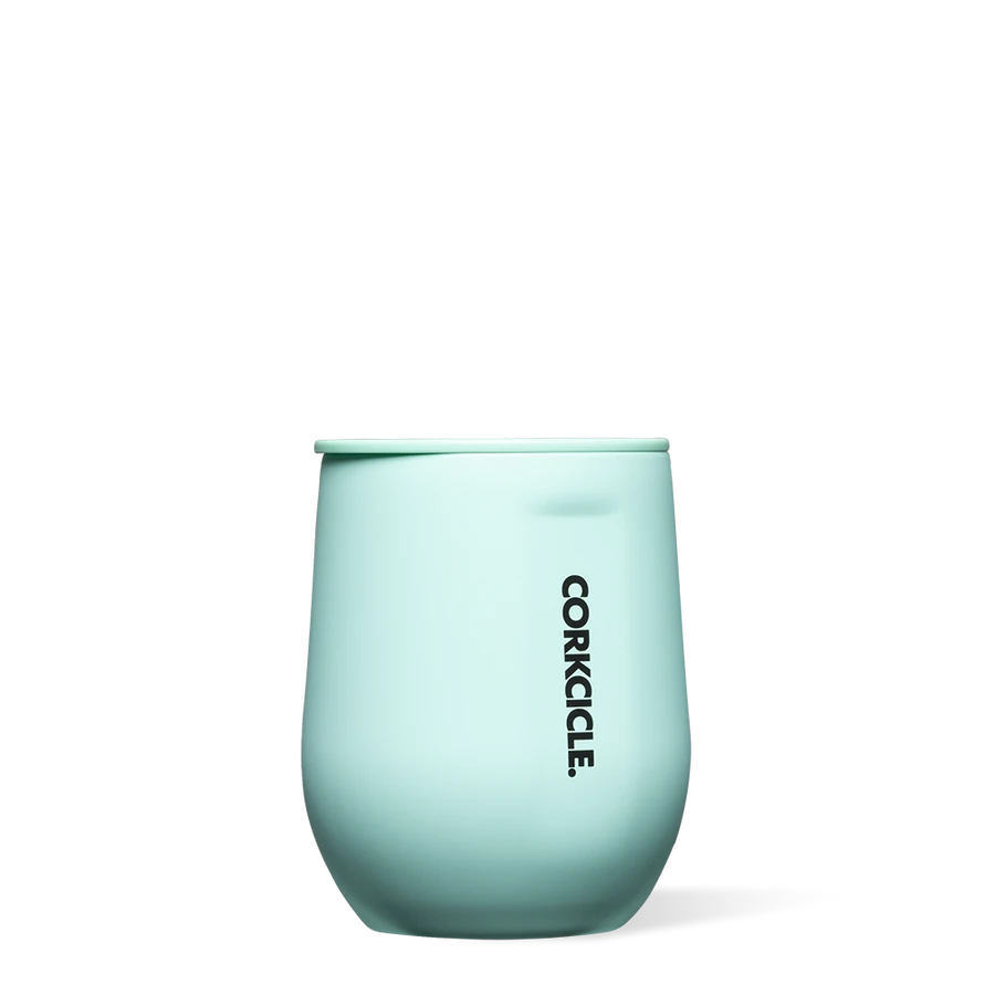 Corkcicle Neon Lights Stemless Sun Soaked Teal / 12 oz