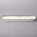 Silver Beaded Rectangle Tray