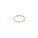 E Newton ADMIRE 3mm Gold Gemstone Bracelet