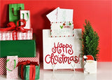 Coton Colors White Dot HAPPY CHRISTMAS platter 13'