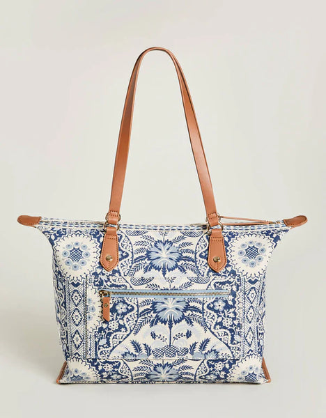 Spartina PEEPLES SONG  - PARK PALMS Zip Travel Tote SALE!