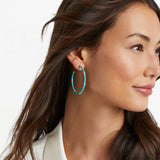 Julie Vos BAMBOO Enamel Hoops RETIRED ~ SALE!