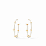 Julie Vos BAMBOO Enamel Hoops RETIRED ~ SALE!