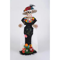 Karen Didion FLORES Lady Skeleton ~ SALE!