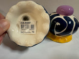 Coton Colors RETIRED Salt & Pepper Set ZEBRA RUFFLE