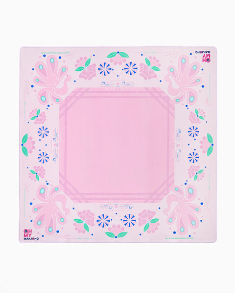 Oh My Mahjong Mat BIRDIE PINK