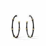 Julie Vos BAMBOO Enamel Hoops RETIRED ~ SALE!