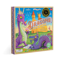 Eeboo Dragons Slips & Ladders Board Game