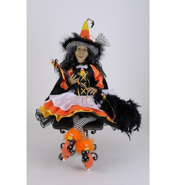 Karen Didion CANDY CORN WITCH Sitting ~ SALE!