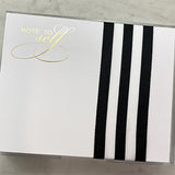 Black Ink Wholesale Luxe Notepad