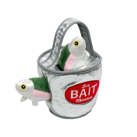 Tall Tails Minnow Bucket Puzzle Dog Toy