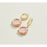Spartina 449 Orla Round Drop Earrings - PINK Mother Of Pearl