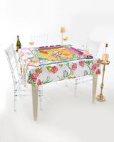 Oh My Mahjong Tablecloth PARAKEET PERCH