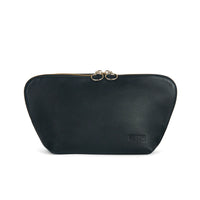 Kusshi Signature Leather Makeup Bag