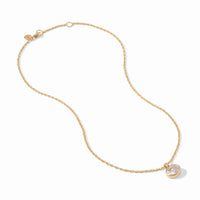 Julie Vos Antonia Solitaire Necklace