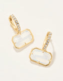 Spartina 449 White Hall Crystal Earrings