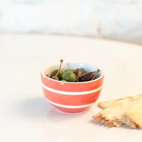 Plank Appetizer Bowl - Persimmon RETIRED