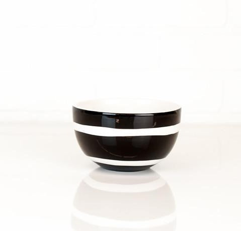Coton Colors RETIRED Small Bowl BLACK PLANK
