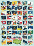 True South Puzzle USA STATE FLAGS