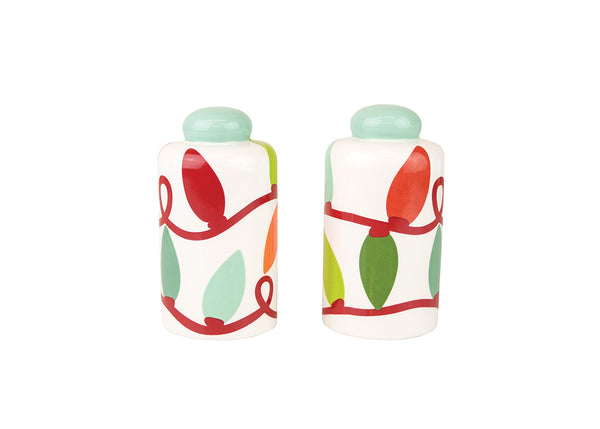 Coton Colors RETIRED Column Salt and Pepper Shakers TWINKLE
