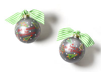 Coton Colors - Rockin’ Around The Christmas Tree Glass Ornament - SALE