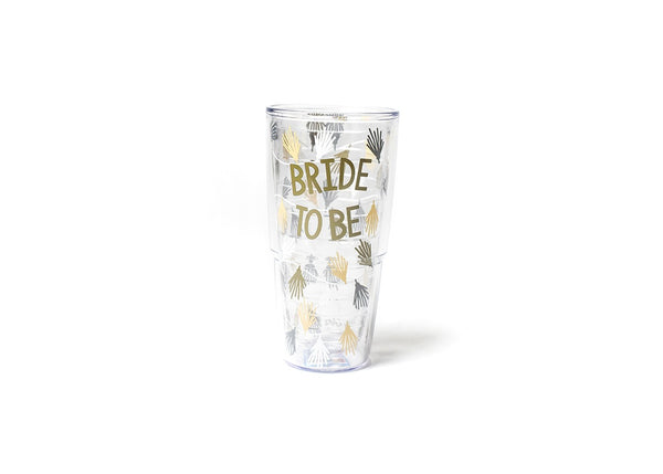 Coton Colors RETIRED 24oz Tervis Tumbler BRIDE TO BE
