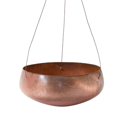 copper hanging planter Hanging Planter COPPER 10