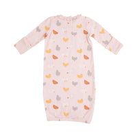 Kimono Gown PINK CHICKENS 0/3