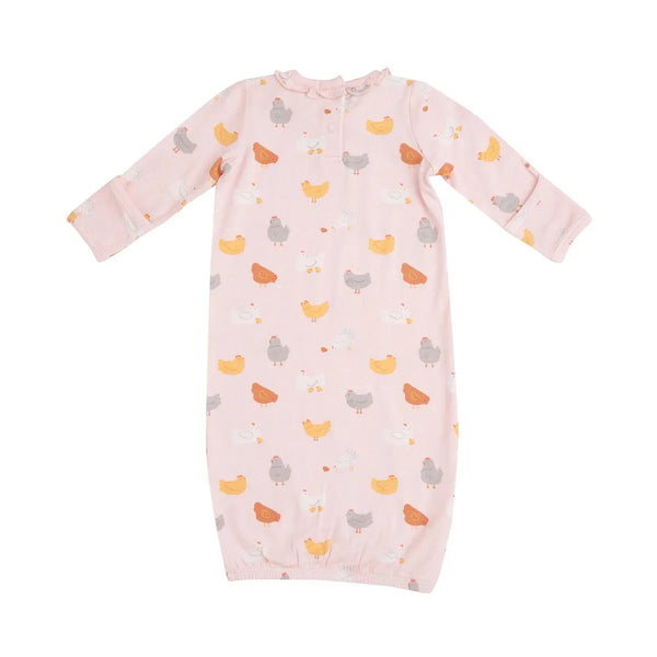 Kimono Gown PINK CHICKENS 0/3