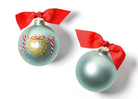 Coton Colors RETIRED Glass Ball Ornament JOY TO THE WORLD ~ SALE!