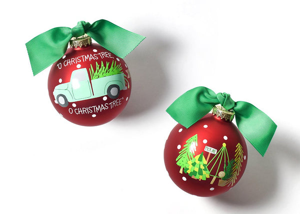 Coton Colors Glass Ball Ornament OH CHRISTMAS TREE ~ SALE!