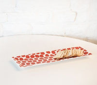 Pebble Rectangular Serving Tray - Persimmon RETIRED