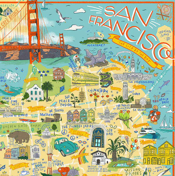 True South Puzzle SAN FRANCISCO