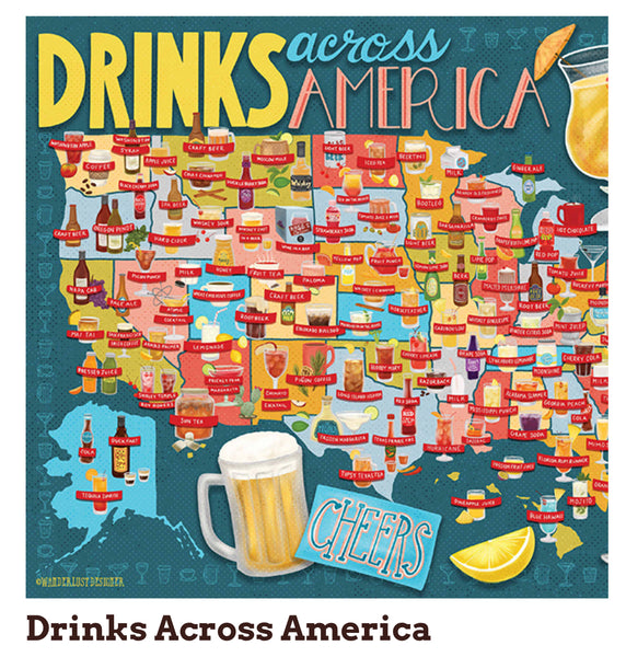 True South Puzzle DRINKS ACROSS AMERICA