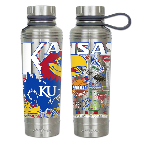 Catstudio Kansas, University of Collegiate Thermal Bottle