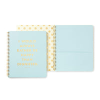 Kate Spade RETIRED Spiral Notebook BE HAPPY ~ SALE!