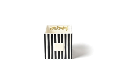 Coton Colors - Mini Nesting Cube - Black Stripe Medium