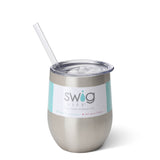 SWIG 12oz Stemless Wine Glass with Lid