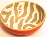 Zebra Bowl Attachment - Persimmon RETIRED