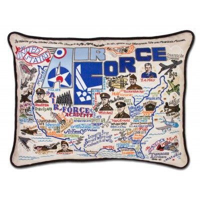 Catstudio MILITARY Embroidered Pillow AIR FORCE