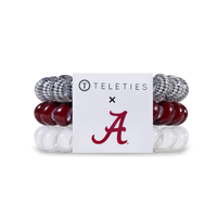 TELETIES Set/3  Large COLLEGIATE Hair Ties