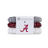 TELETIES Set/3  Large COLLEGIATE Hair Ties