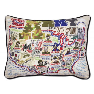 Catstudio MILITARY Embroidered Pillow US ARMY