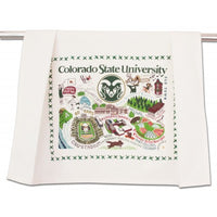 Catstudio COLLEGIATE Dish Towel COLORADO STATE UNIVERSITY