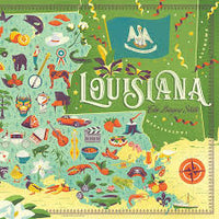 True South Puzzle LOUISIANA State
