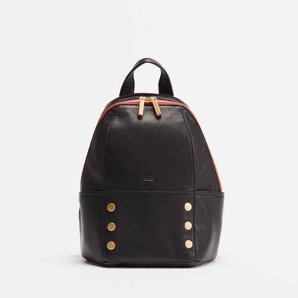 black leather medium backpack Hammitt Hunter Medium Backpack – Genevieve Bond Gifts