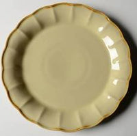 Casafina RETIRED Salad Plate AUTUMN WAVE - OATMEAL